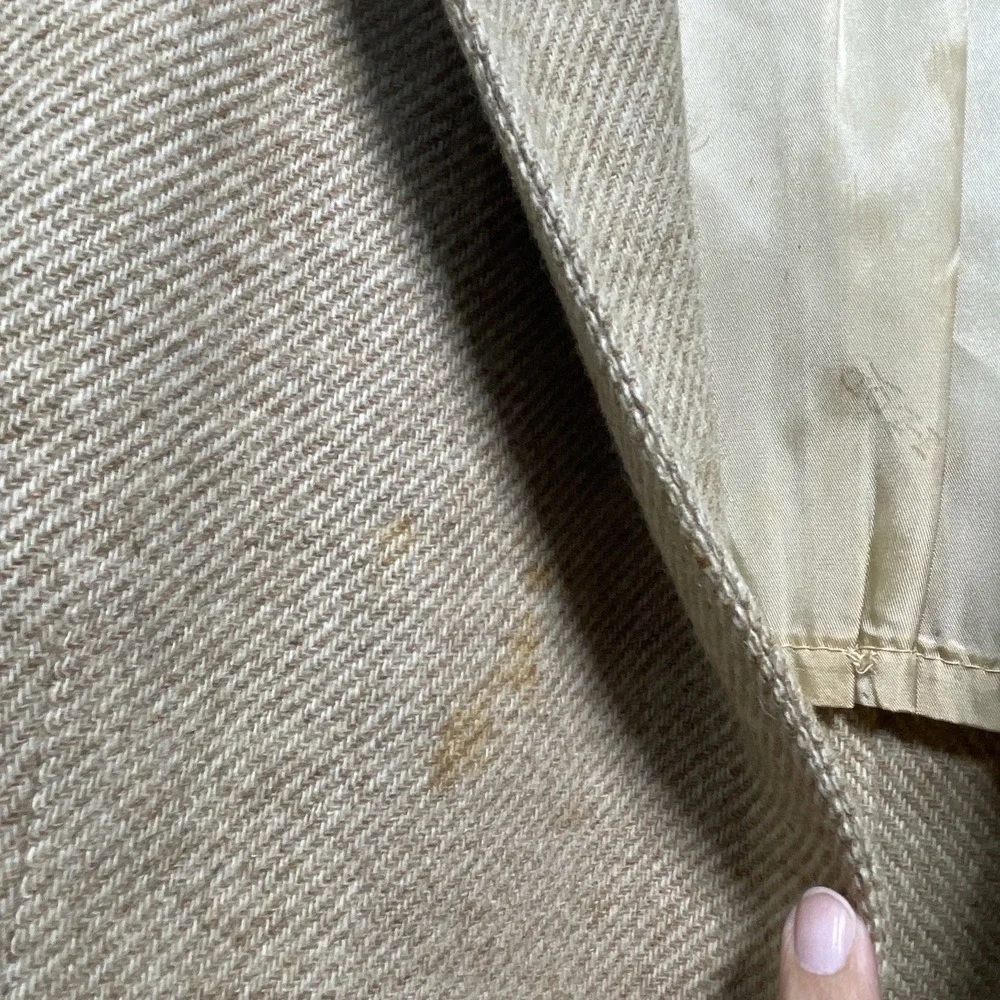 Vintage Izod Lacoste Wool Men's Blazer with Elbow Patches & Alligator‎ Buttons